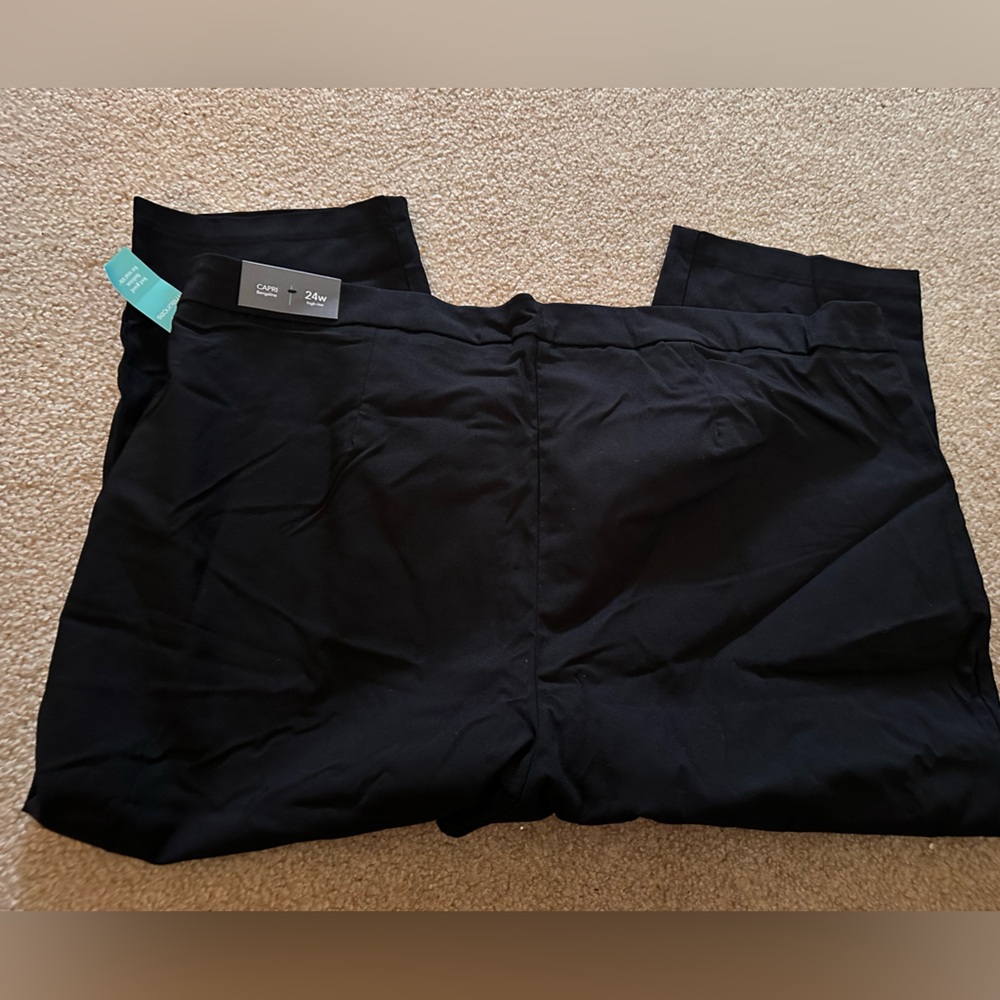 COPY - NWT women’s plus size dressy capris. Maurice's size 24 24W - Picture 6 of 7